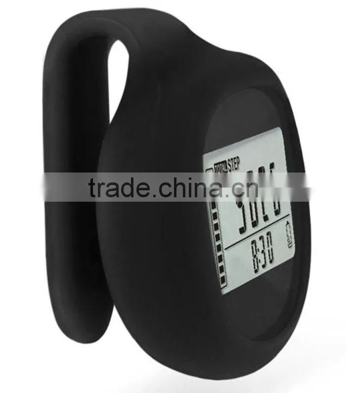 Digital Pocket 3D Pedometer for Walking with Smart Tri-Axis Technology from China Factory