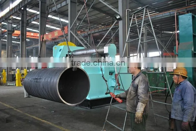 W12-8/ 2500 metal sheet 4 roller bending machine 4 roller rolling machine