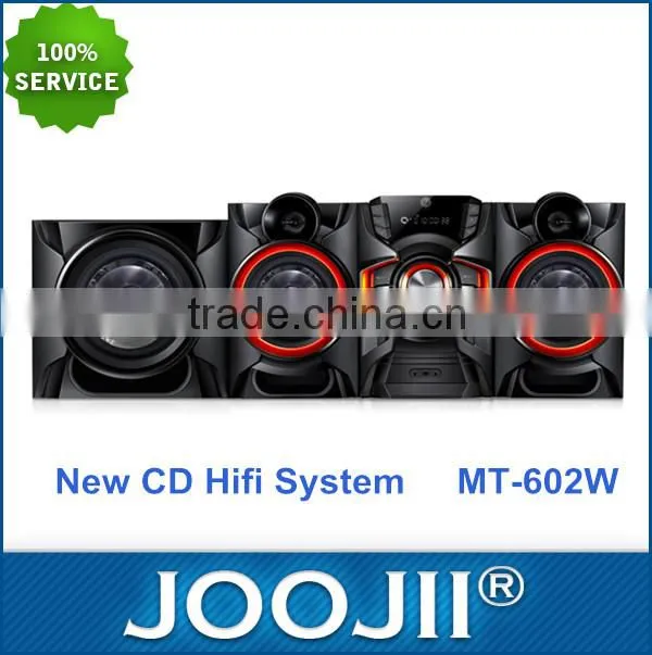 2015 Fashional Durable Quality Hifi Sound CD System with USB Reader