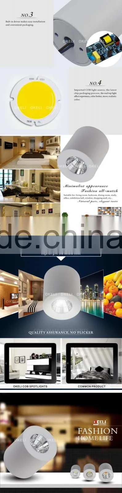 2016 new surface downlight,led ceiling downlight