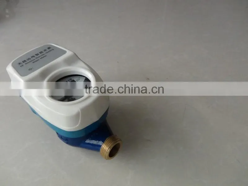 RF wireless remote reading waterproof water meter DN15-DN25