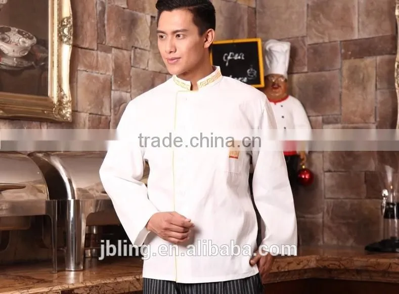 custom fashion high quality chef uniform