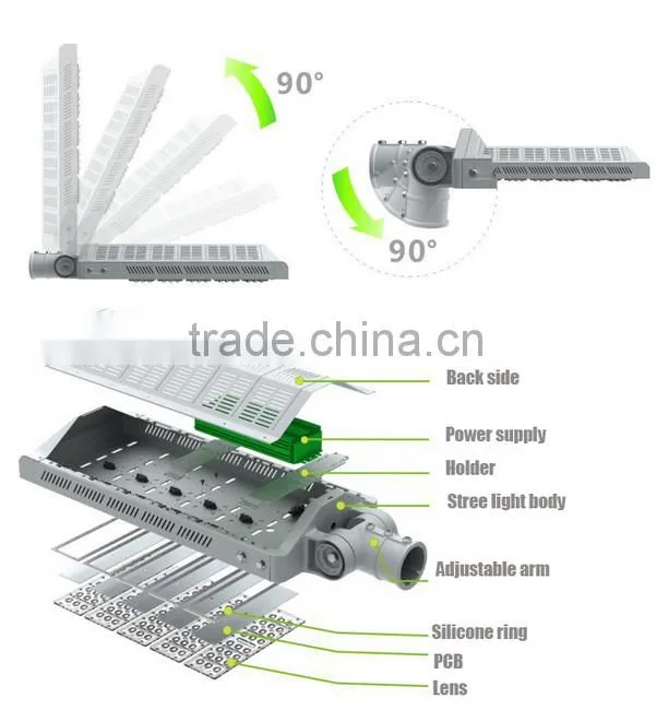 solar led street light;solar led street light price;Bright 90W led solar street light