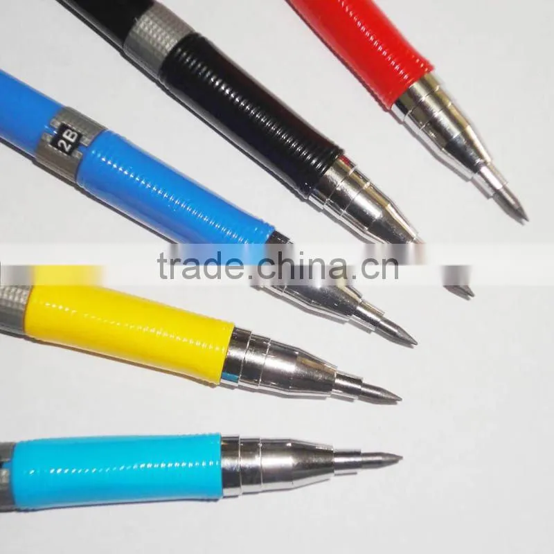 2mm lead propelling multi-head pencil with sharpener