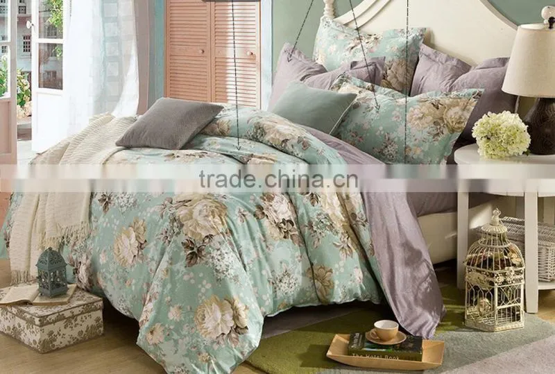 100% cotton flower style Bedding Set