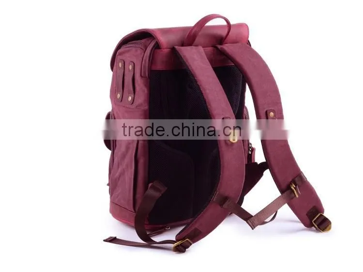 2016 michael korss leather lady travelling backpack,vintage waterproof Digital Cameras backpack