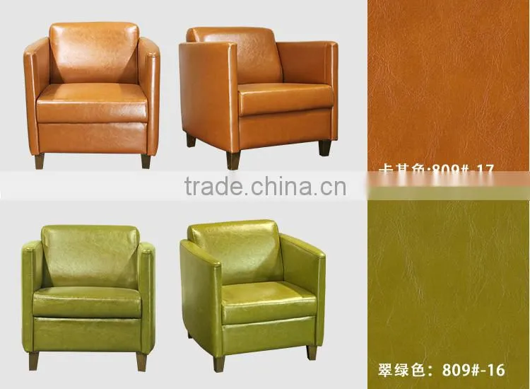 PU leather sofa for restaurant booth