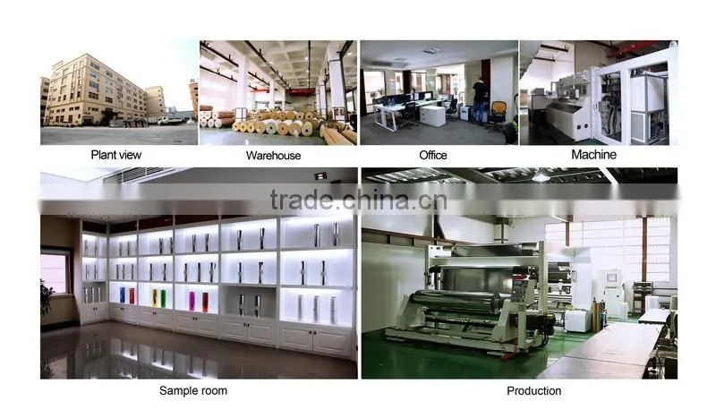 Corona treated transparent bopp holographic film