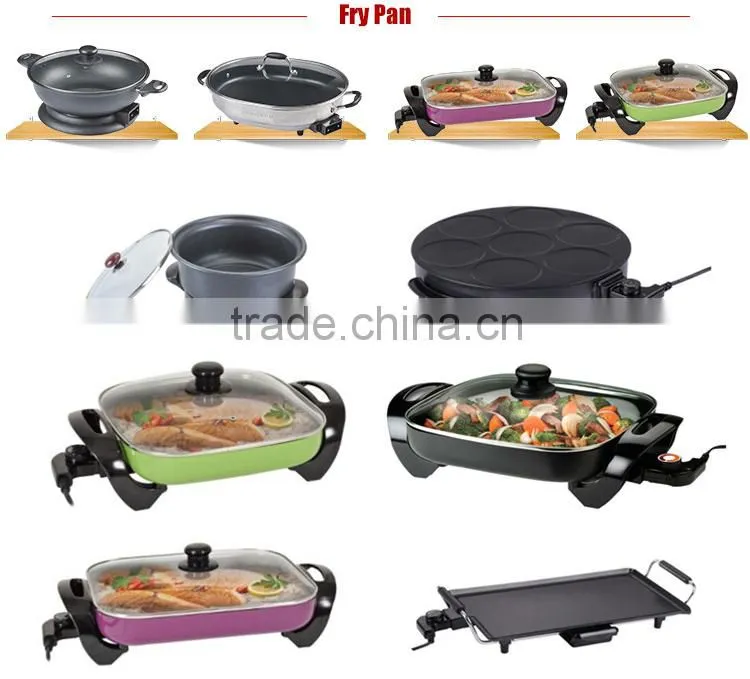 China manufacturer CE approved electric cast iron pizza pan