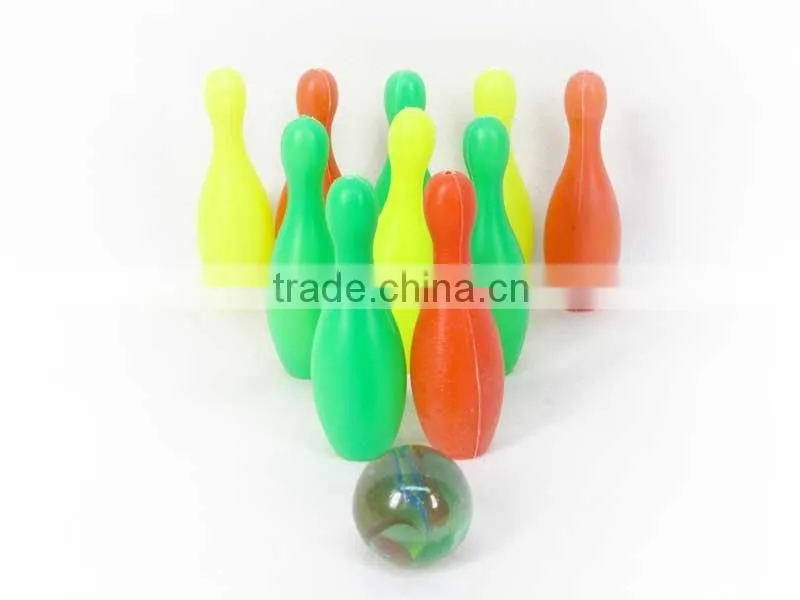 Hot sale solid core kids bowling ball toys for wholesale, bowling game toys for Wholesale for children, EB034377