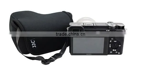 Neoprene Soft Camera Case JJC OC-S2BK Mirrorless Camera Case For Sony Black Camera Case For Canon