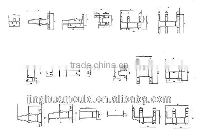 Waterproof Antisepsis Weatherable WPC Mould for Outdoor WPC DIY Decking Tiles