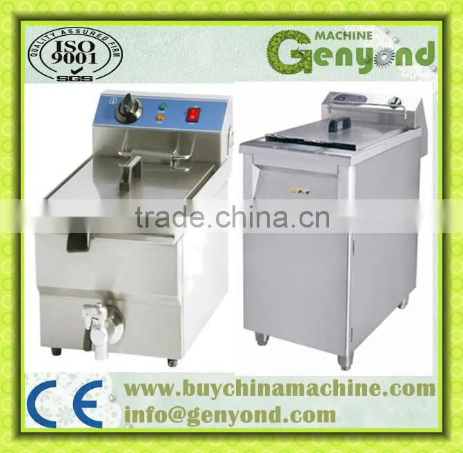 Electric/gas style fryer machine/deep fryer oil filter machine for sale