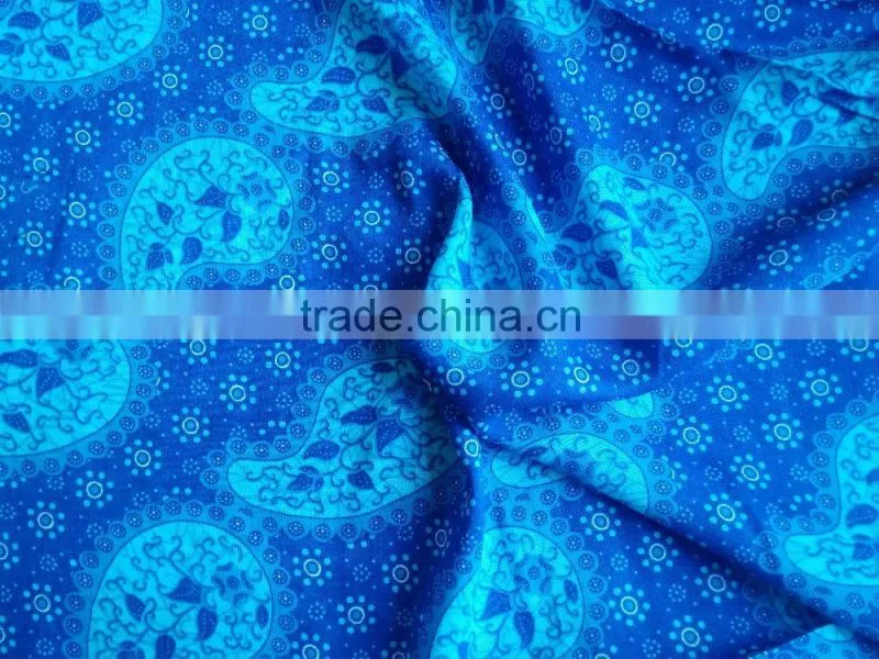 30s*30s / 68*68 150cm width woven rayon printed fabric
