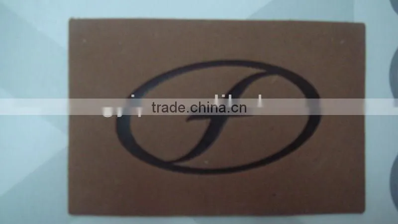 2015 factory china cheap application widely used real leather patch