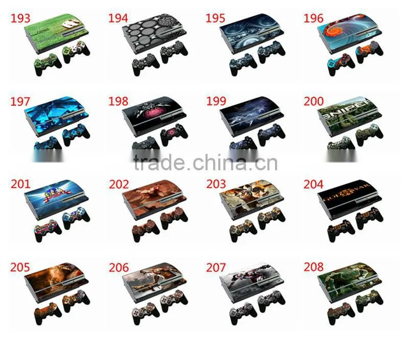 Sell for PS3 console skin Wrap Sticker Skin for PS3 Controller
