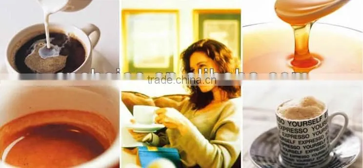 Coco/caffee powder template
