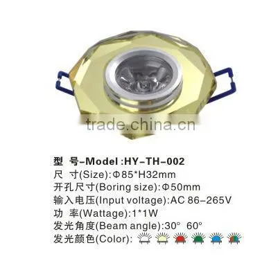 Led Crystal Ceiling Light