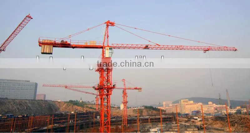 Top Sky T6018-8T Hammerhead Tower Crane