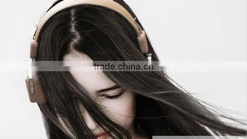 High-End Stylish Foldable Ti Alloy Earphone Stereo Bluetooth Headphone with Ergonomic Design Model HSM4