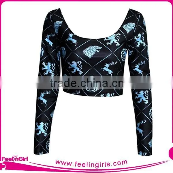 hot factory price cheap wholesale blank plain crop tops