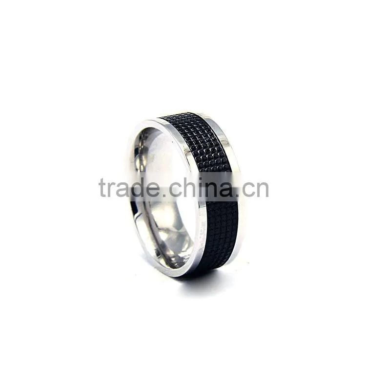 alibaba fashion jewelry 316L stainless steel gear ring for men