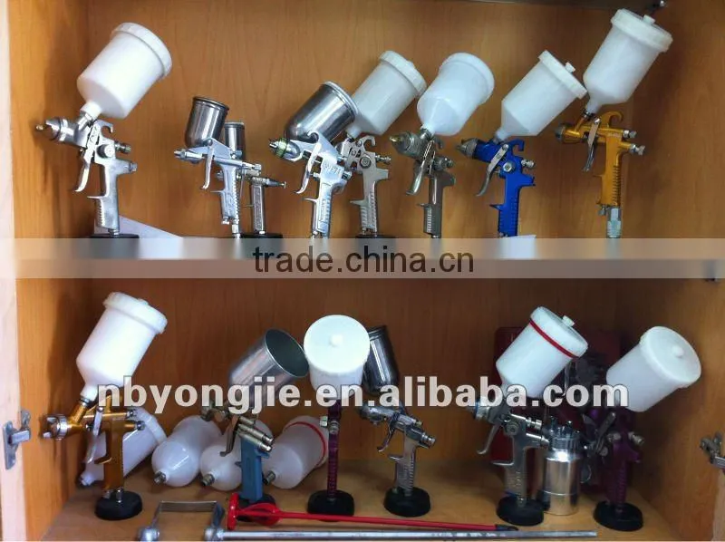 AB-17G gun body with Chrome-plated HVLP Wall Spray gun