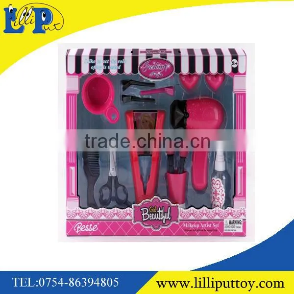 Colorful charming hair accessories headbands baby plastic beauty set toy for girl