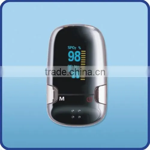 Medical CE approved Bluetooth 4.0 real time data fingertip pulse oximeter for IOS Android pulse meter