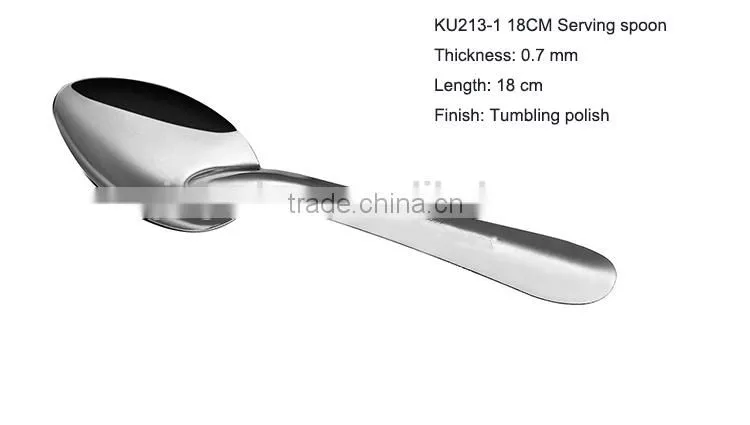 High quality stainsteel steel serving spoon