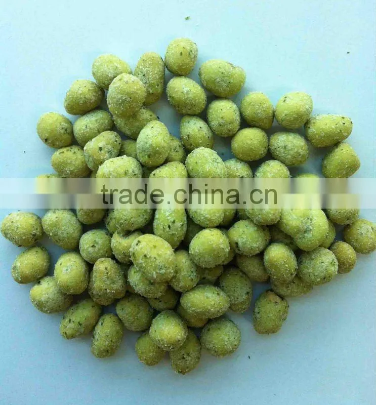 2016 Wasabi flavor coated peanuts