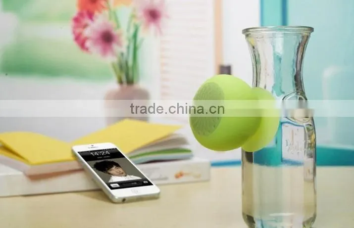 A2 Bluetooth Speaker with Mic Water Resistance Silicon Suction Cup Bluetooth Speakers