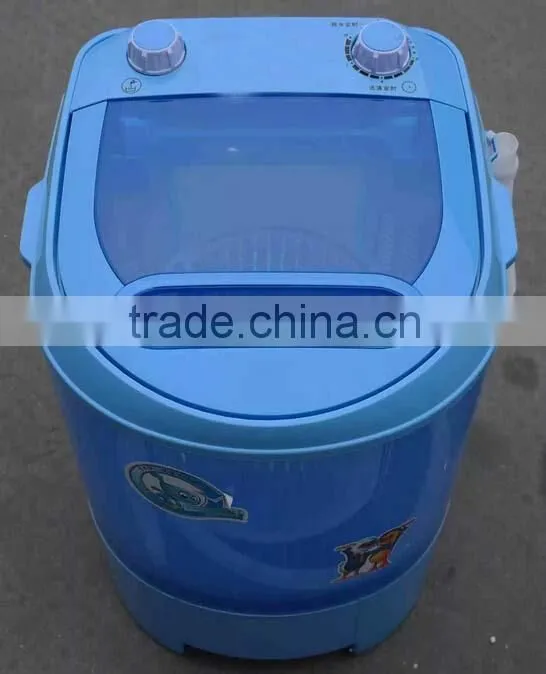 2.8kg single tub semi automatic mini washing machine made in chinawith dryer