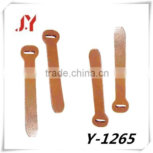 Custom plastic leather fancy zipper puller for ladies or men jeans top design