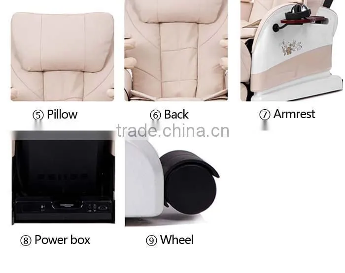 The stereo massage chair DLK-H017 with DVD