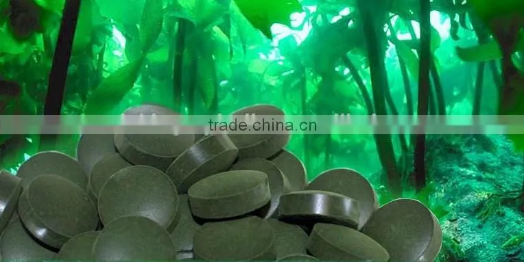 Spirulina tablets dietary supplement
