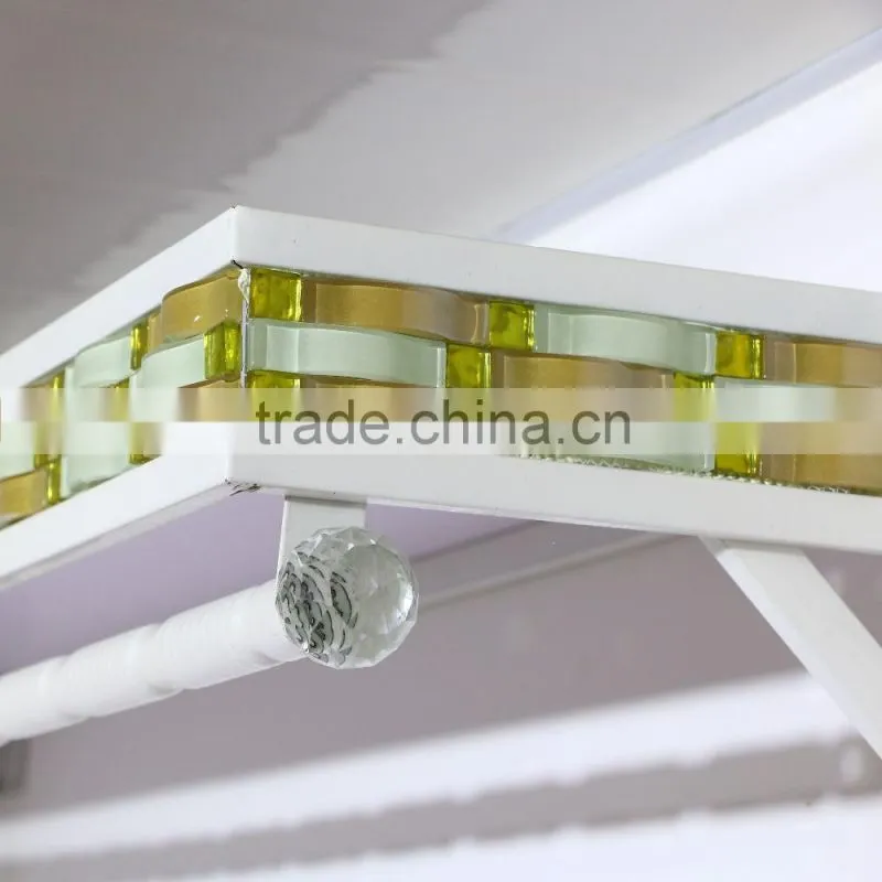 Elegant durable garment wall display racks for cloth display