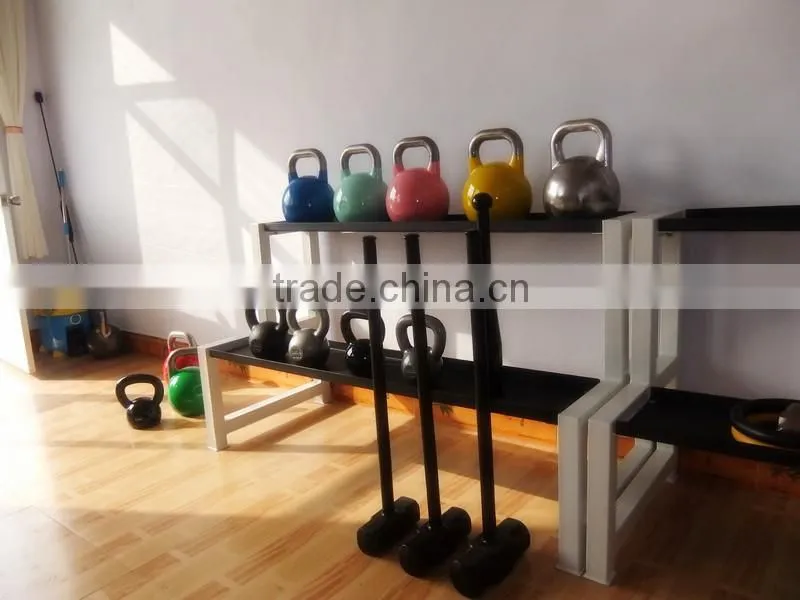 2015 new 16 Pairs Pro-Style Vertical Dumbbell Rack (1-10kg, 12.5-50kg Dumbbells)