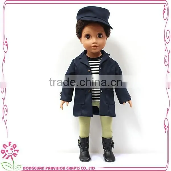 18 Inch nude vinyl girl doll