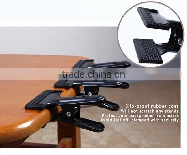 Kit studio Clamp for background backdrop stand/ Photographic clamp