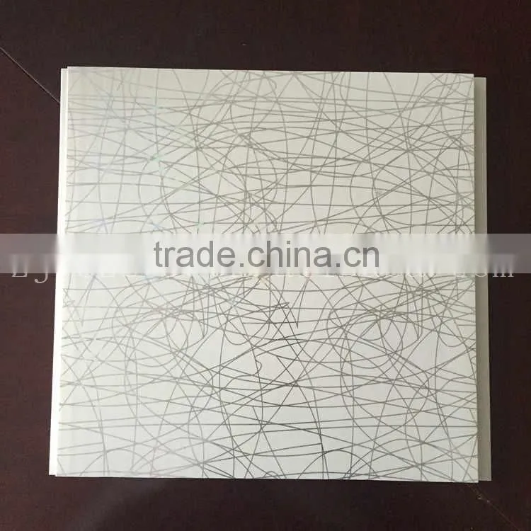 Haining Jiahao PVC ceiling panel wall panel hot stamping foil panels