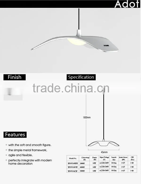 Modern designed LED ceiling light