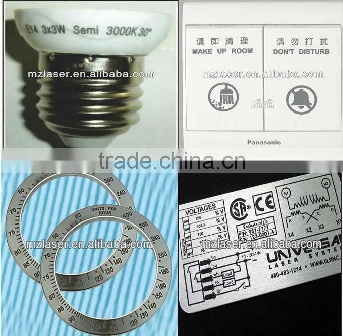 Low Price Electronic Communication Products Auto Parts Hardware Metal YAG-50 Laser Marking Machine