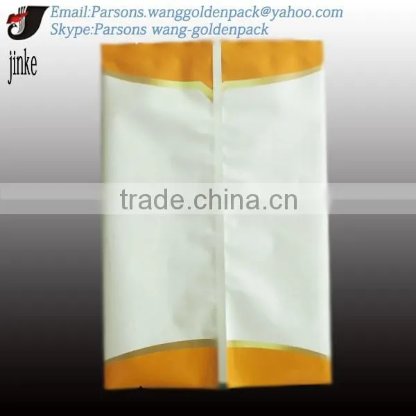 High Quality!Fin seal for packing traditional Chinese Green Tea pouch/Back-seal plastic tea package