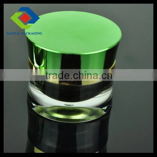 15-50G New Sets Tapered Acrylic Jar and Bottles For Skin Care Cream