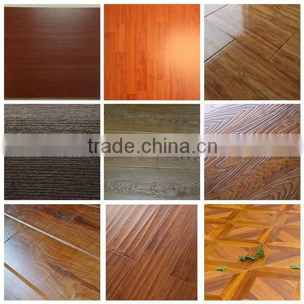 red color hot selling laminated or engineered flooring exporting to Indian market