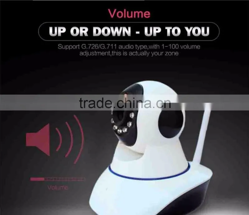 Newest Hot !!! Supporting Mobile Remote Monitoring Two-Way Voice Intercom WIFI IP Camera