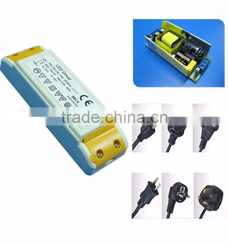 Universal 65V 66V 1A LED Driver Power Supply 67V 68V 69V 70V 71V 72V Air Cooling Switching AC Adapter