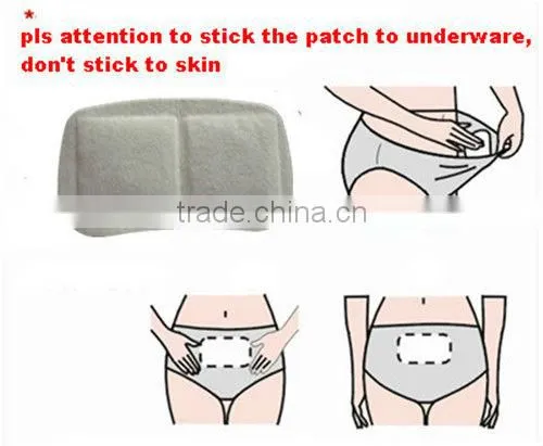 2013 CE ISO approved menstrural care pad/menstrual heat pad