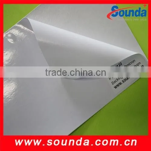 Self adhesive paper stickers one side glossy art paper